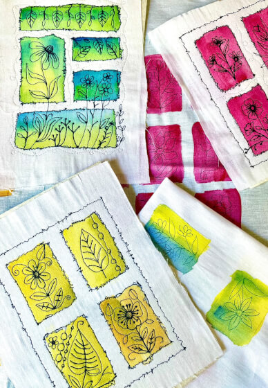 Free Motion Drawing with Your Sewing Machine Workshop