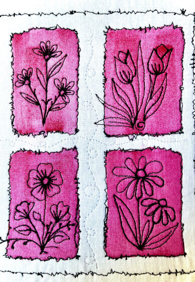 Free Motion Drawing with Your Sewing Machine Workshop