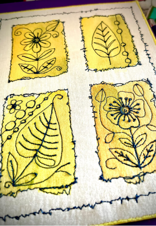Free Motion Drawing with Your Sewing Machine Workshop