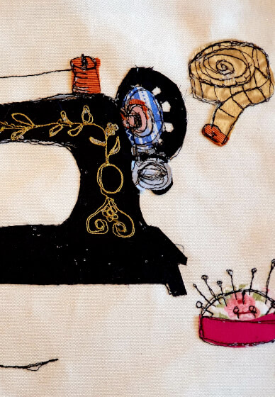 Freemotion Embroidery Workshop