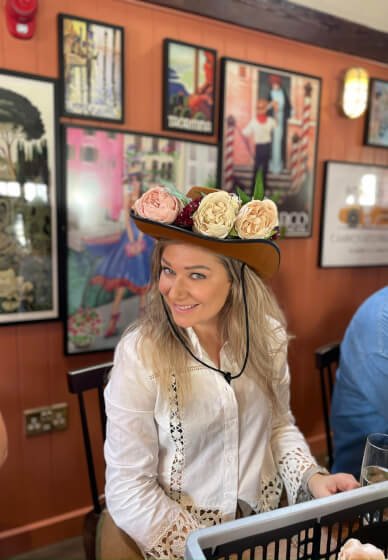 Fresh and Faux Flower Crown Workshop
