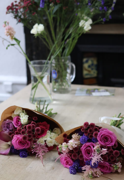 Fresh Flower Bouquet Arrangement Workshop