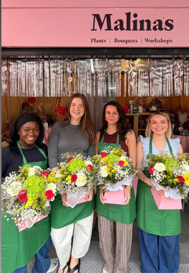 Fresh Flower Bouquet Workshop