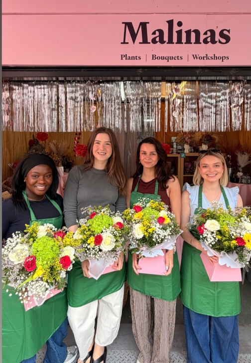Fresh Flower Bouquet Workshop