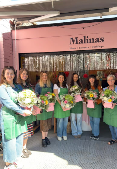 Fresh Flower Bouquet Workshop