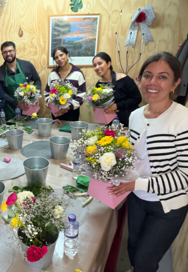 Fresh Flower Bouquet Workshop