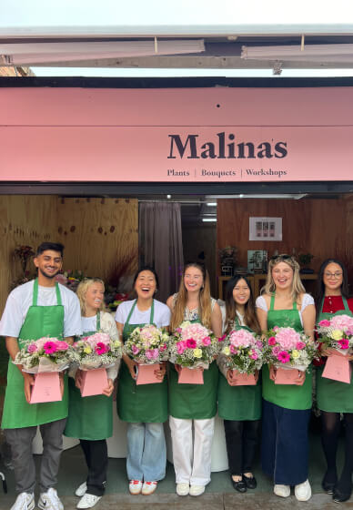 Fresh Flower Bouquet Workshop