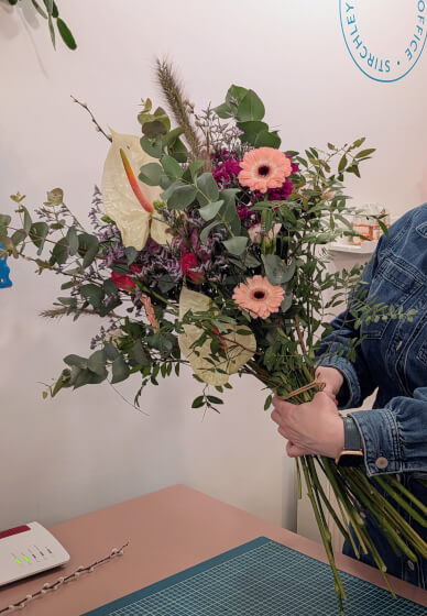 Fresh Flower Bouquet Workshop