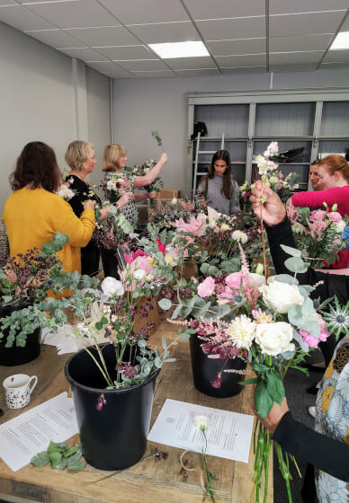 Fresh Flower Bouquet Workshop