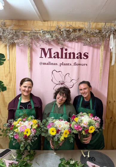 Fresh Flower Vase Arrangement Workshop