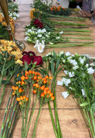 Fresh Flowers Bouquet Class