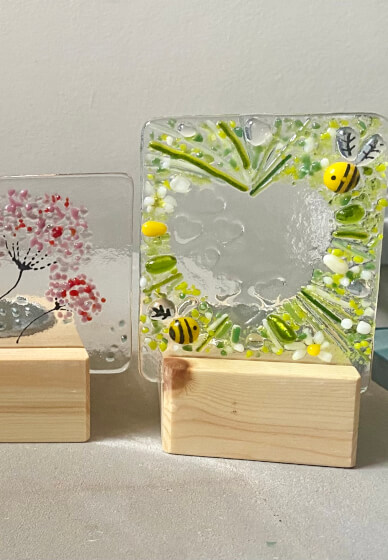 Fused Glass Candle Shade Workshop