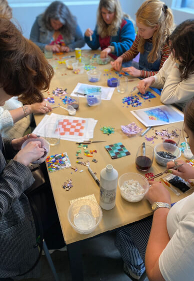 Fused Glass Mosaic Workshop