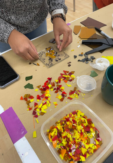 Fused Glass Mosaic Workshop