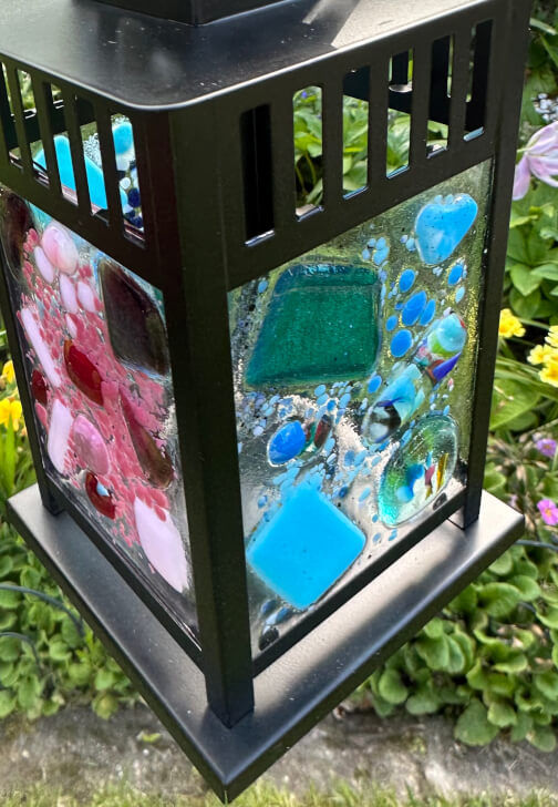 Fused Glass Summer Lanterns