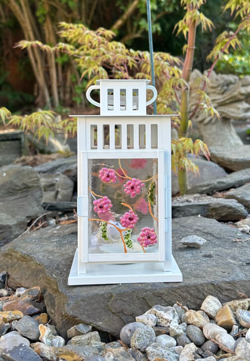 Fused Glass Summer Lanterns
