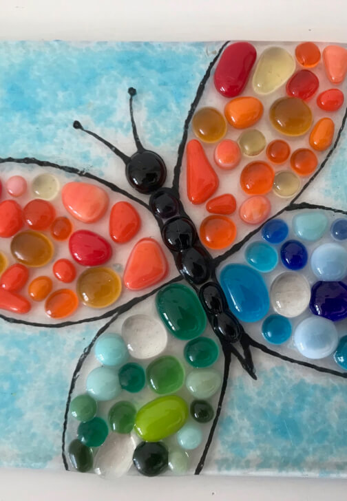 Fused Glass Taster Mosaic Workshop