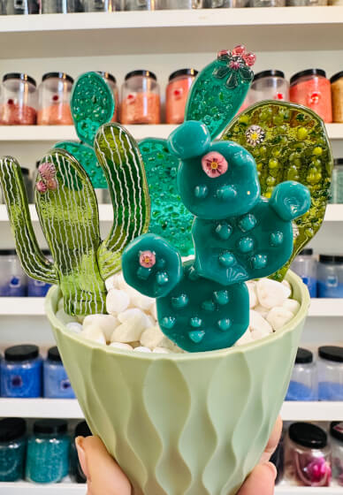 Fused Glass Workshop: Make a Cactus