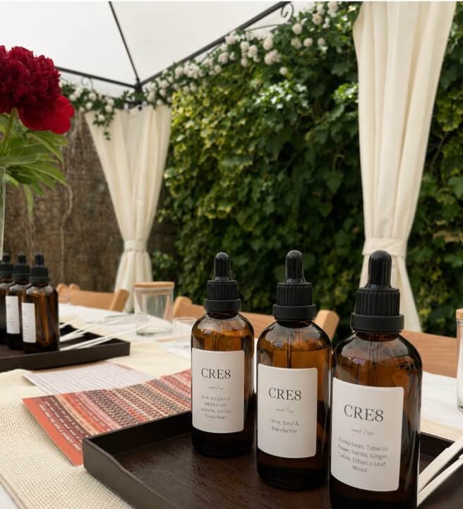 Garden Retreat Candle Making Class with Iced Matcha
