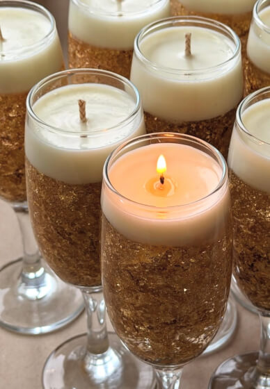 Gel Candle Making and Sip Workshop