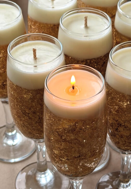Gel Candle Making and Sip Workshop