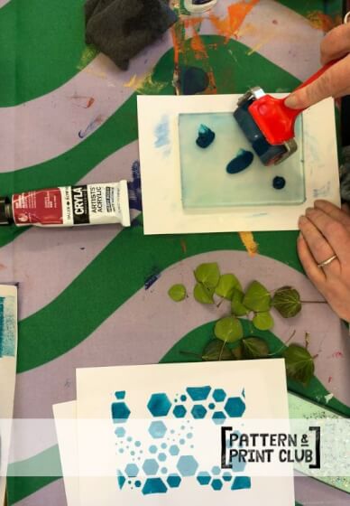 Gel Plate Printing Class