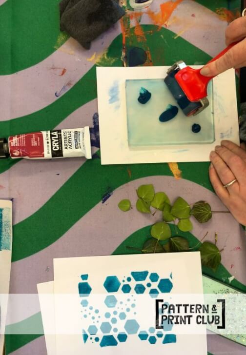Gel Plate Printing Class