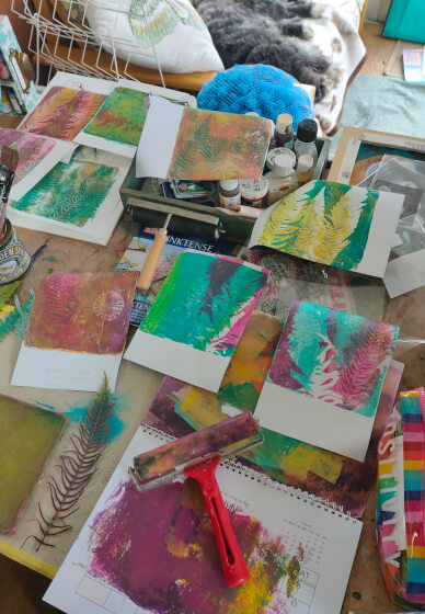 Gelli Plate Printing Workshop