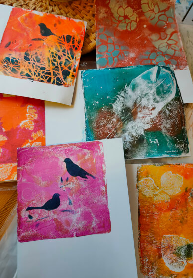 Gelli Plate Printing Workshop