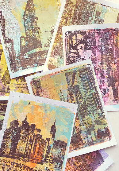 Gelli Plate Printmaking Workshop