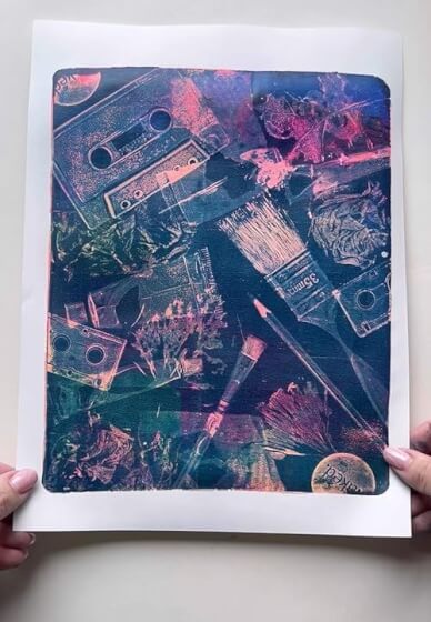 Gelli Plate Printmaking Workshop