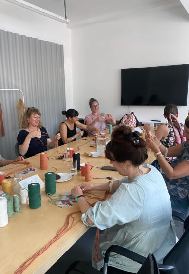 Geo Macrame Wall Hanging Workshop