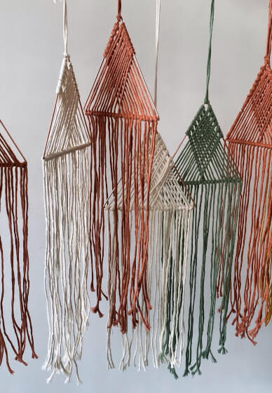 Geo Macrame Wall Hanging Workshop