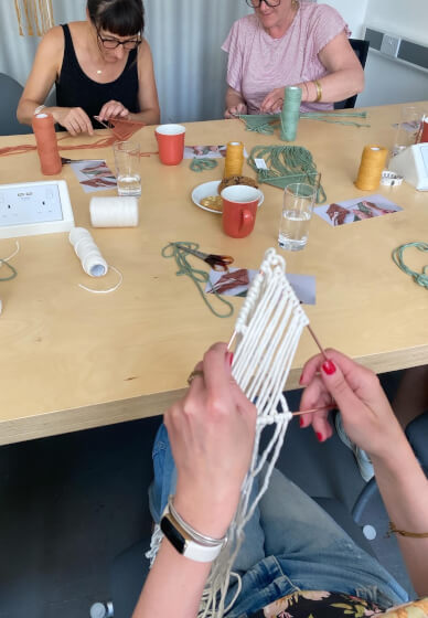 Geo Macrame Wall Hanging Workshop