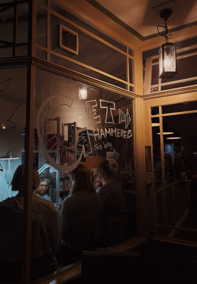 Get Hammered: Sterling Silver Ring Making and Wine Evening