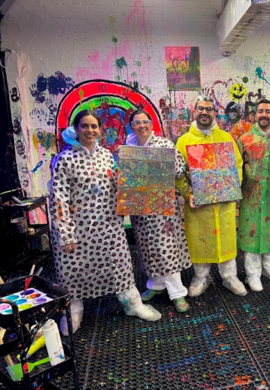 Private Giant Canvas Painting Class