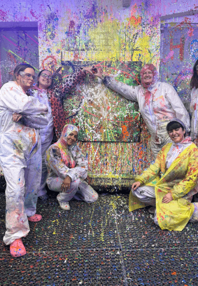 Private Giant Canvas Painting Class