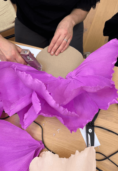 Giant Paper Flower Class
