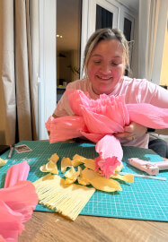 Giant Paper Flower Making Workshop