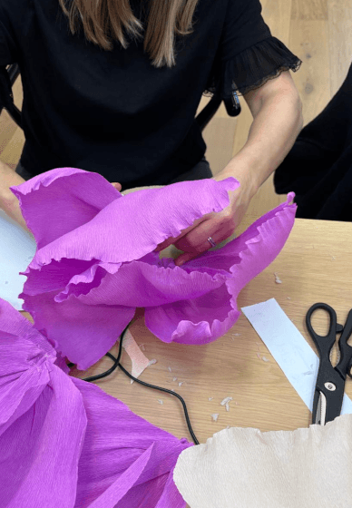 Giant Paper Flower Workshop
