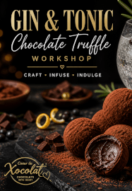 Gin and Tonic Chocolate Truffle Workshop: Craft, Infuse and Indulge