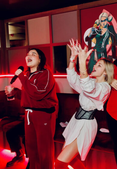Girls Karaoke and Tiramisu Cooking Class