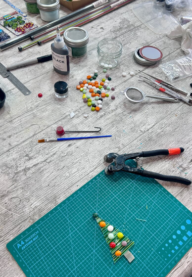 Glass Fusing Workshop: Festive Decorations