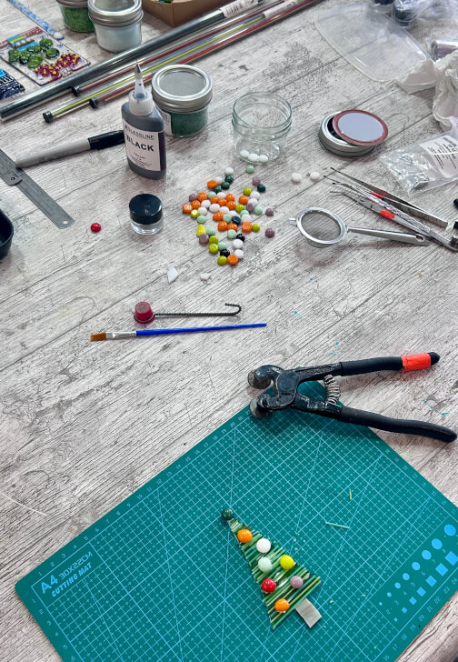 Glass Fusing Workshop: Festive Decorations