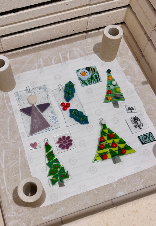 Glass Fusing Workshop: Festive Decorations
