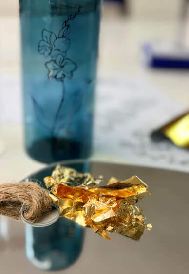 Glass Workshop: All That Glitters Is 23ct Gold
