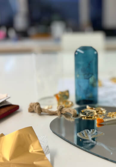 Glass Workshop: All That Glitters Is 23ct Gold