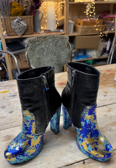 Glitter Kicks - Footwear Glow-up Workshop