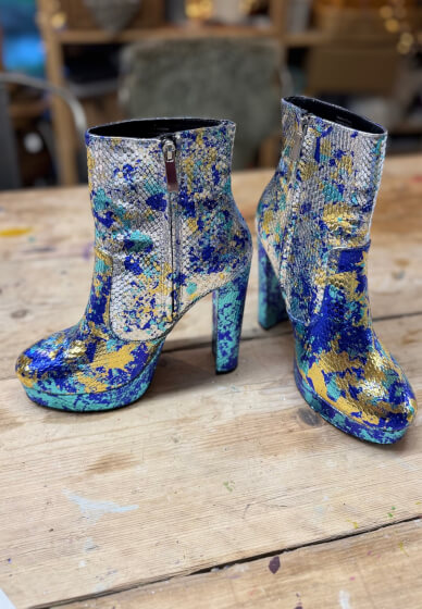 Glitter Kicks - Footwear Glow-up Workshop