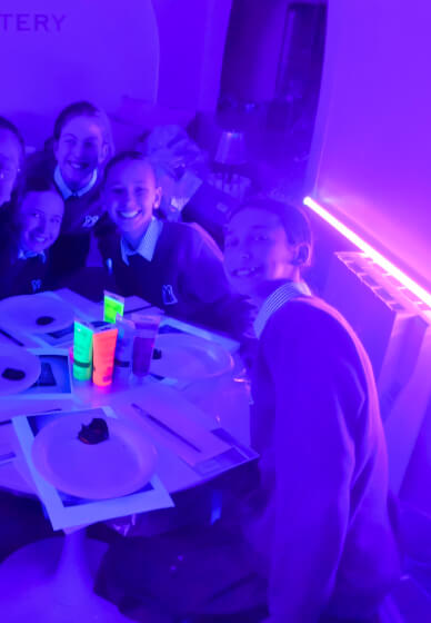 Glow in the Dark Paint Experience